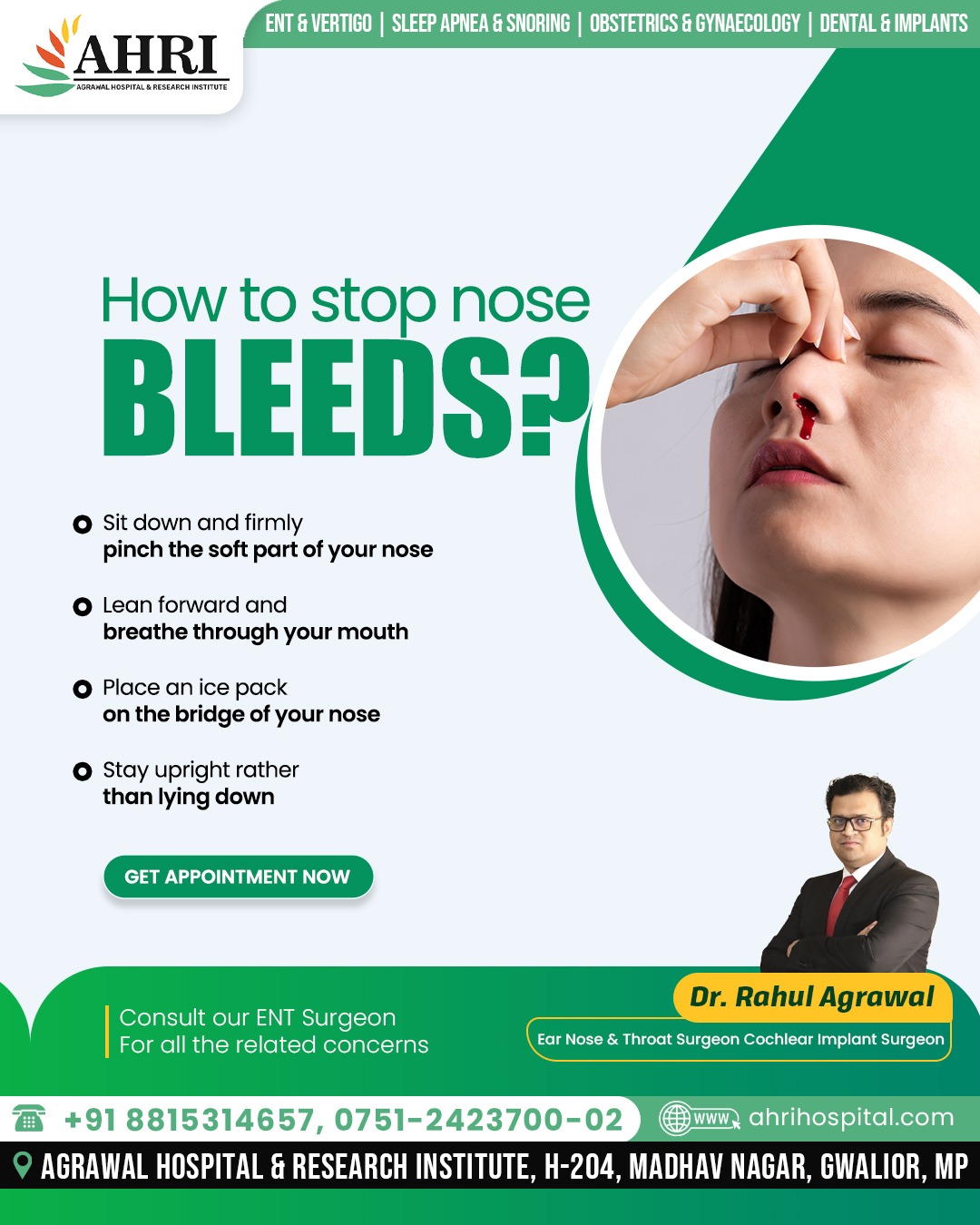 How to Stop a Nosebleed: First Aid Steps
